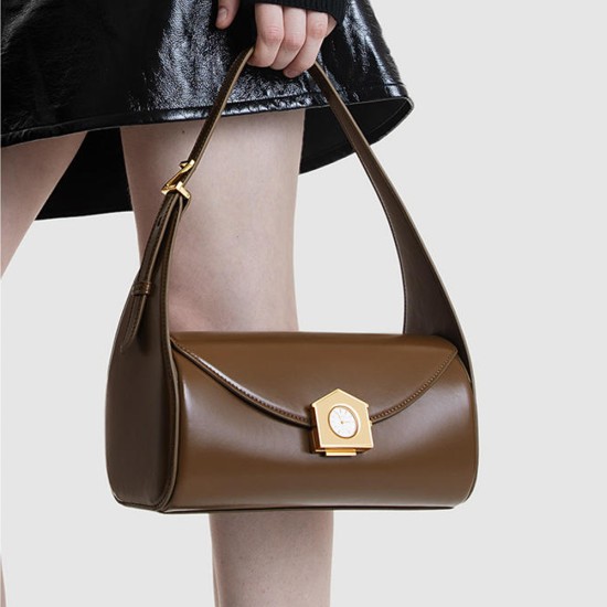 Zornna genuine leather handbag, shoulder bag, stick bag - Memoo.com